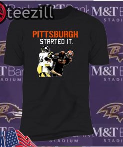 Pittsburgh Started It T-Shirts Garrett Rudolph Cleveland