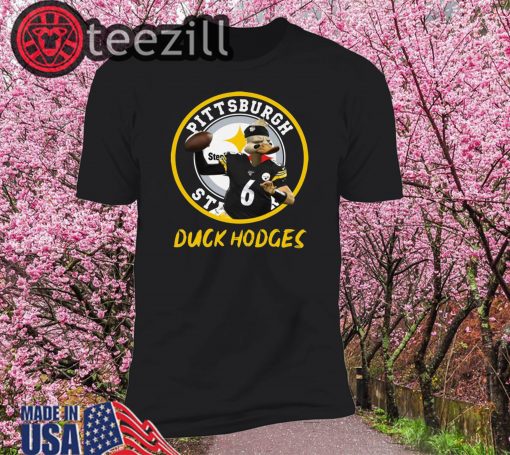 Pittsburgh Steelers Duck Hodges TShirt