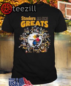 Pittsburgh Steelers all time greats players signature shirts