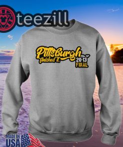 Pittsburgh finished it sweatershirt