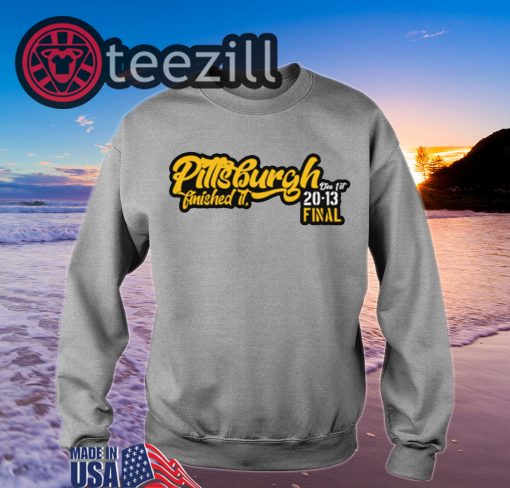 Pittsburgh finished it sweatershirt