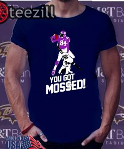 Randy Moss Over Charles Woodson You Got Mossed Shirts