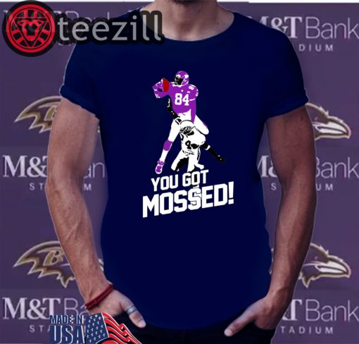Randy Moss Over Charles Woodson You Got Mossed Shirts