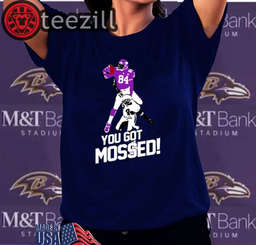 Randy Moss Over Charles Woodson You Got Mossed TShirt