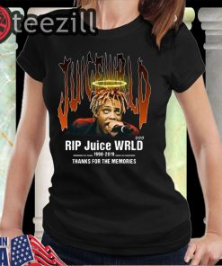 Rip Juice Wrld 1998 2019 Thanks For The Memories Shirts