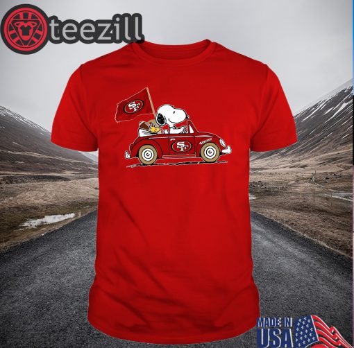 Snoopy And San Francisco FC Tee Shirt