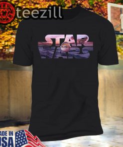 Star Wars The Mandalorian Razor Crest Floating Pod Logo Shirt