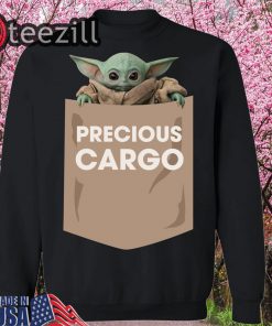 Star Wars The Mandalorian The Child Precious Cargo Pocket Sweatshirt