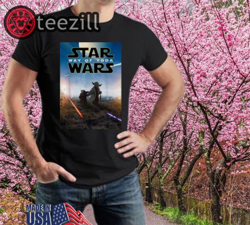 Star Wars way of Yoda Poster T-shirt