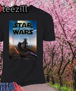 Star Wars way of Yoda Poster Tshirt