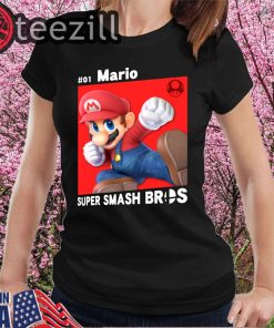 Super Smash Bros Ultimate 01 Mario T-Shirts