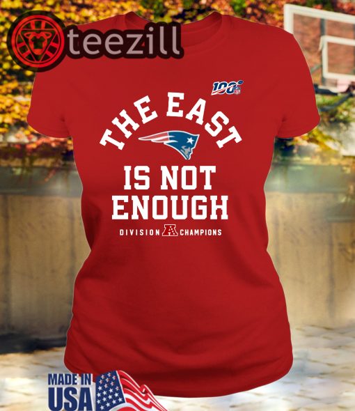 The East Is Not Enough NFL Shirt
