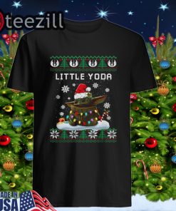 The Mandalorian Baby Yoda little Yoda Christmas T-shirt