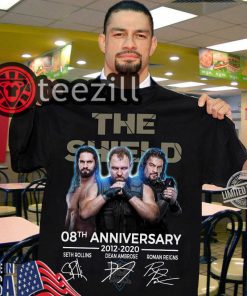 The Shield 8th Anniversary Signatures T-Shirt