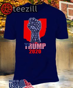 United States Ohio For President Donald Trump 2020 Election Us Flag Shirts