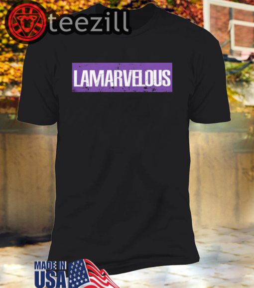 Baltimore Football “Lamarvelous" T-Shirt