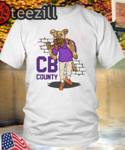 "CB Goon" White Men's State TShirt