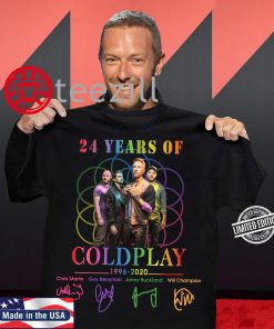 24 Years Of Goldplay TShirt