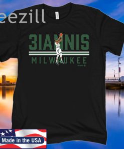 3IANNIS Shirt - Milwaukee Basketball TShirt