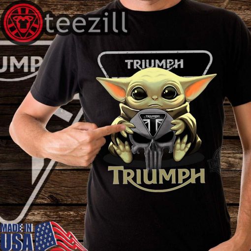 Baby Yoda Hug Triumph Gift T-Shirt