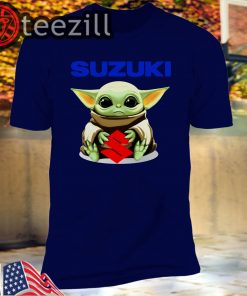 Baby Yoda hug Suzuki T-shirt