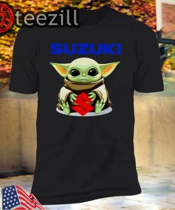 Baby Yoda hug Suzuki T shirt