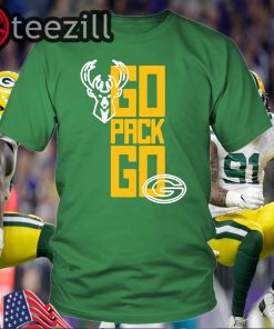 Bucks, Packers celebrate NFL Tshirt