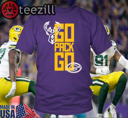 Bucks, Packers celebrate NFL Tshirts