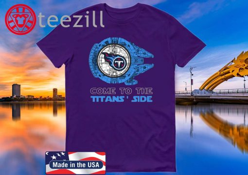 Come To The Titans Side Star Wars X Tennessee Titans T-Shirt