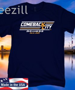 Comeback City T-Shirt Kansas City Football