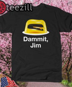 DAMMIT, JIM - The Office T-Shirt by Snorg Tees