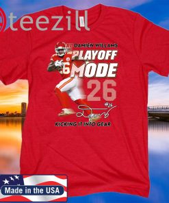 Damien Williams playoff mode Chiefs Cool T-Shirt