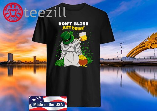 Don’t Blink Just Drink Doctor Brew St Patrick’s Day TShirt