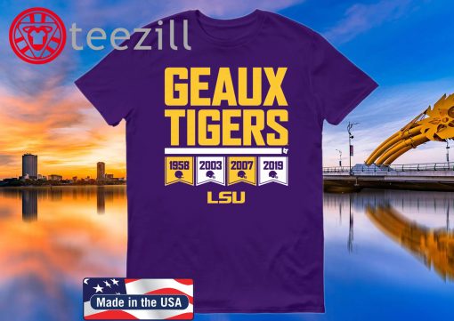 Geaux Tigers Officially LSU Licensed T-Shirt