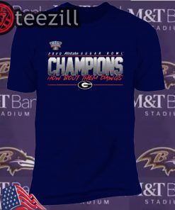 Georgia Bulldogs - Sugar Bowl Champions Locker Room Shirt