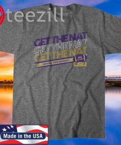 Get the Nat Champion Shirt - Officially LSU Licensed