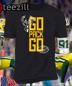 Go Pack Go Packers Bucks Shirt Limited Edition