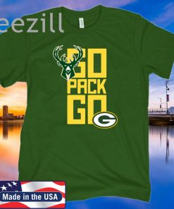 Go Pack Go Packers - Bucks Tee Shirt