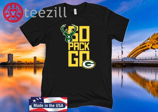 Go Pack Go Packers - Bucks Tee Shirts