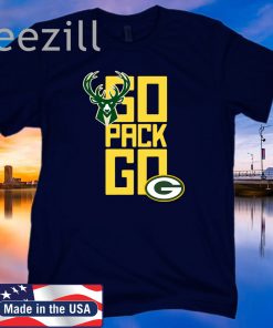 Go Pack Go Packers - Bucks TeeShirt