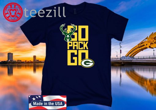 Go Pack Go Packers - Bucks TeeShirt