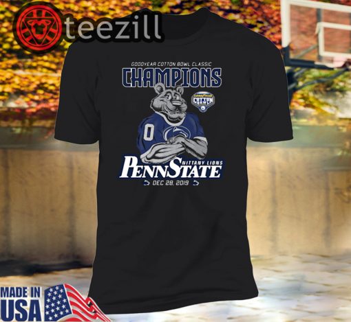 Goodyear Cotton Bowl - Champions Penn State Nittany Tshirts