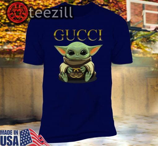 Gucci Baby Yoda Hug Gucci Shirts