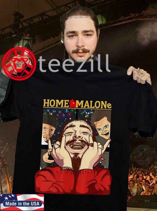 Home Malone Post Malone Home Alone Version Shirts