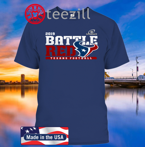 Houston Texans Battle Red Shirt