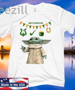 Irish Baby Yoda St Patrick’s Day Shirt
