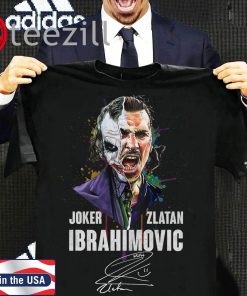 Joker Zlatan Ibrahimovic Signature TShirt