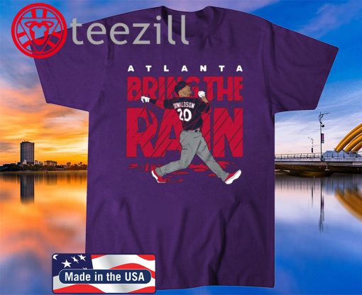Josh Donaldson Atlanta Bring The Rain Tshirt