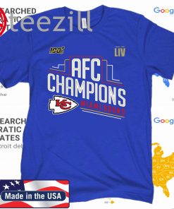 Kansas City Chiefs 2019 AFC Champions Shirt Quoste TShirt