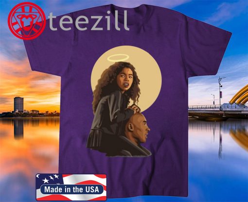 Kobe and Gigi Rip Father and Daughter T-Shirt